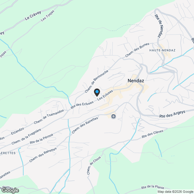 4,5 Zimmer Wohnung - Haute-Nendaz - Karte