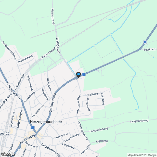 MFH in Herzogenbuchsee - Karte