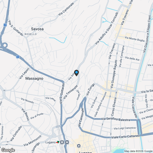 ULTIMO APPARTAMENTO MASSAGNO 4.5 LOCALI - RESIDENZA SECONDARIA - Karte