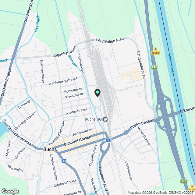 Helle 4.5-Zimmerwohnung an zentraler Lage wenige Schritte zum Bahnhof - Karte