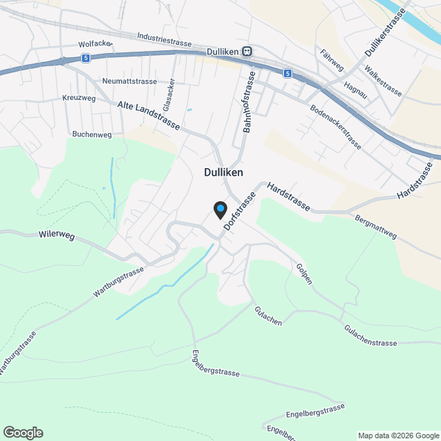 Attikawohnung mit viel Privatsphäre, Blick ins Grüne und 97 m² Terrasse - Karte
