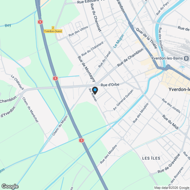 Lot 2 - Promotion Gamma - Dernier Logement de 4.5 pces. - Karte