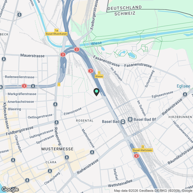 Urbane Lebensqualität in nachhaltigem Zukunftsquartier - Karte