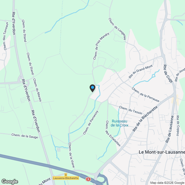 Grande villa Minergie de 7 pces, prestations de haut standing, piscine - Karte