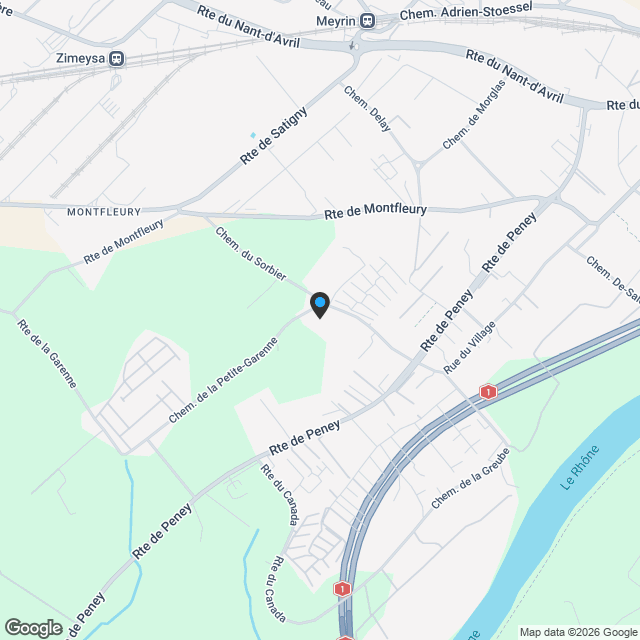 Les Toits du Rhône - Villa de 7 pièces THPE avec jardin privatif et ro - Karte
