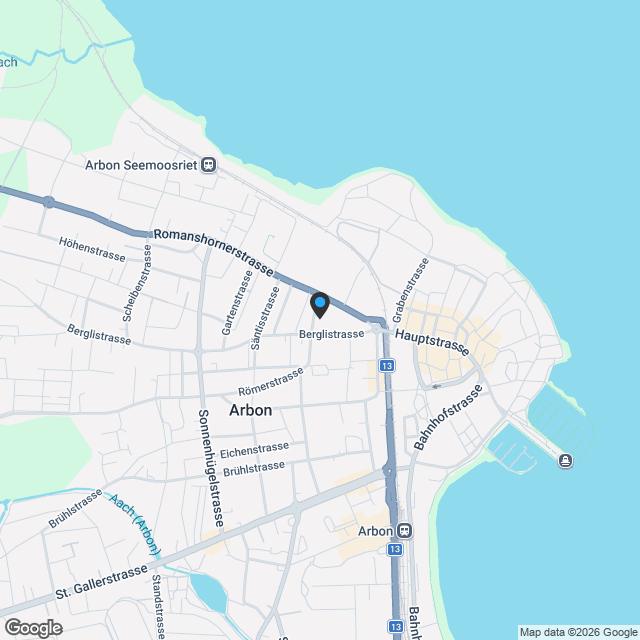 4.5-Zimmer-Wohnung in Arbon 1. OG 01 - Karte