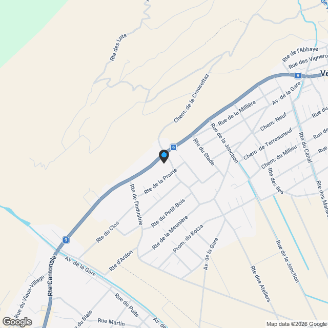 Les Ailes à Vétroz ? Appartements neufs de 2.5 à 4.5 pièces ? Livraiso - Karte