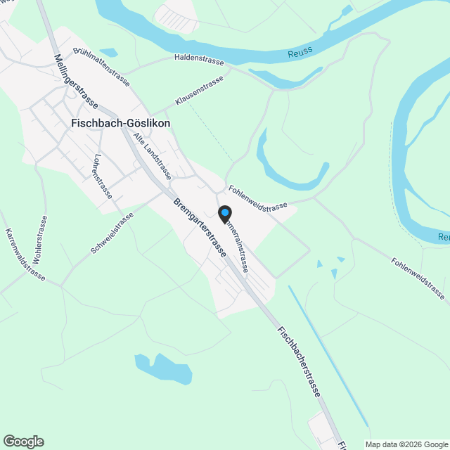 Wohlfühloase in ruhigem Wohnquartier nahe Stadt - Karte