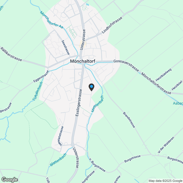 Am Mettlenbach - Doppelhaushälfte in Mönchaltorf - Karte