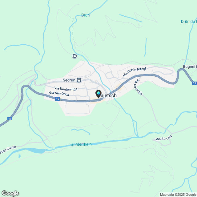 Schöne neue Zweit/Erstwohnungen in Graubünden - Karte
