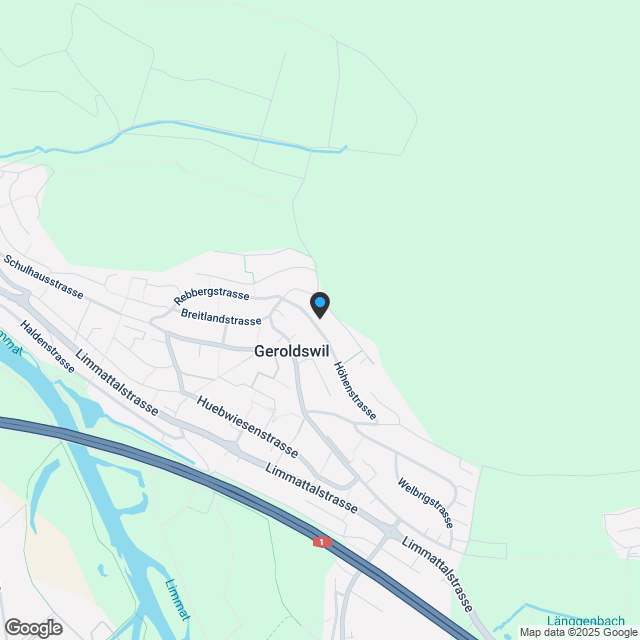 Hillside - Geroldswil - Karte