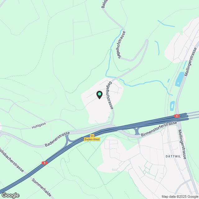 Baden-Dättwil: Attraktive Mietwohnungen - Karte