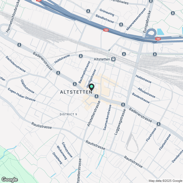 "TILIA" - Zürich - Karte