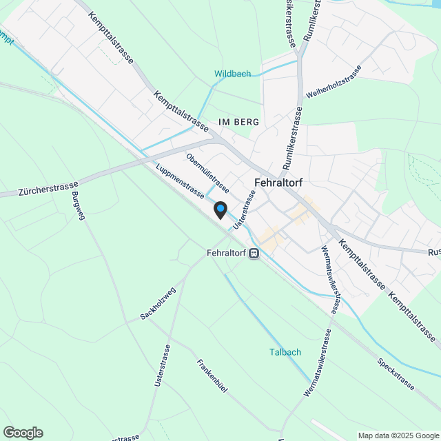 Eigentumswohnungen in Fehraltorf - Karte