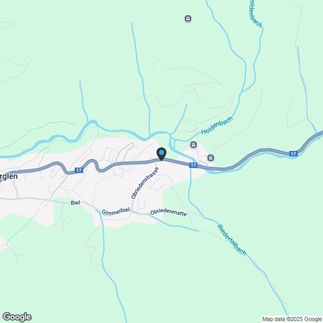 Doppeleinfamilienhäuser Kinzigpass - Karte