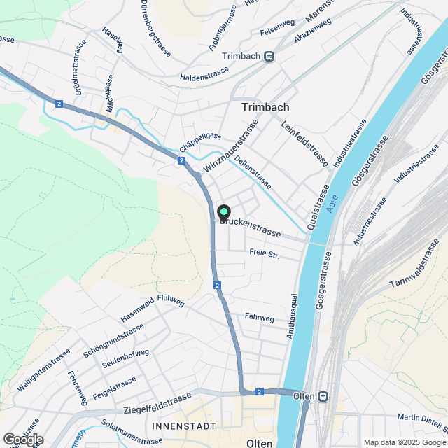 Urbanes Leben im «Grünhof» in Trimbach – Moderne Mietwohnungen an Top-Lage - Karte