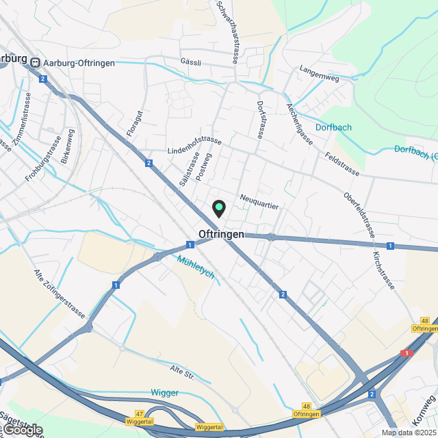 2.5-Zi-Wohnung Überbauung «Kreuzplatz» in Oftringen - Karte