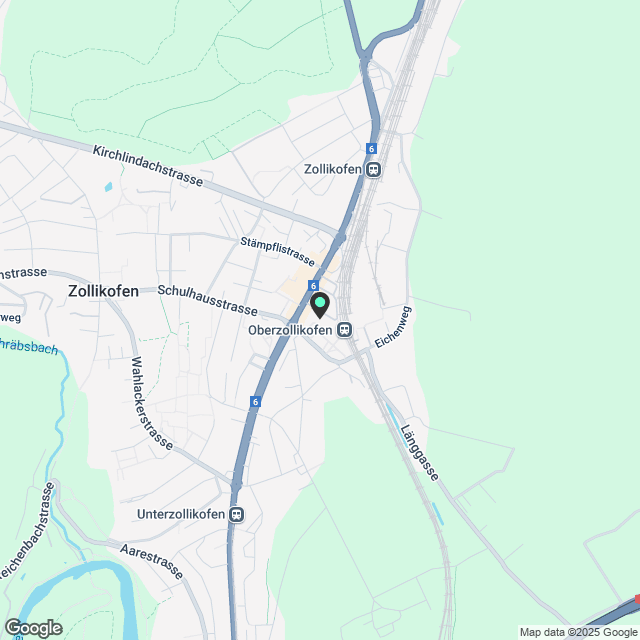 4.5 Zimmerwohnung in Zollikofen - Karte