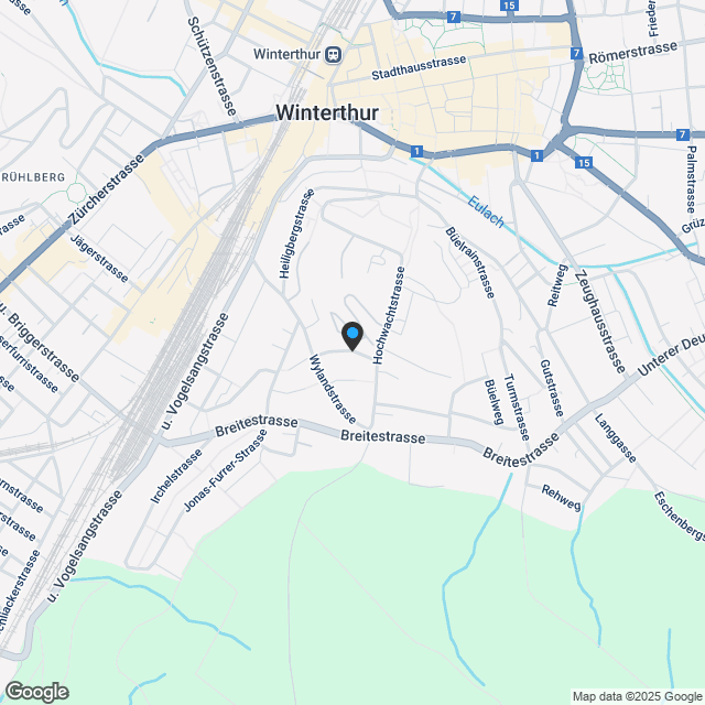 stilvolle 3.5 Zimmer-Attikawohnung - Karte