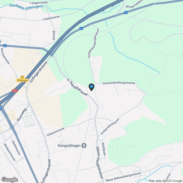 Drei exklusive Wohnungen mit Traumaussicht im Raum Zofingen - Karte