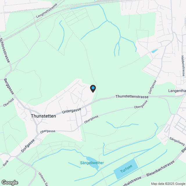 EINZIGARTIGE ATTIKAWOHNUNGEN IN THUNSTETTEN - Karte