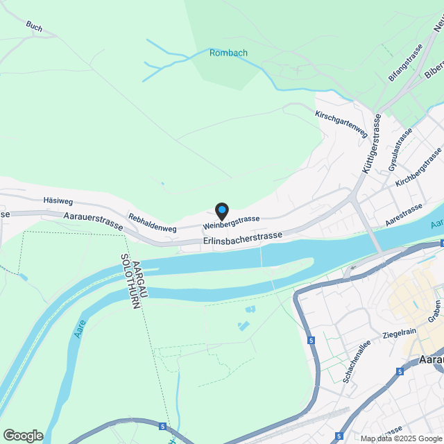 4.5 Zimmerwohnung 1.1 | Residenz Zentaur, Aarau - Karte