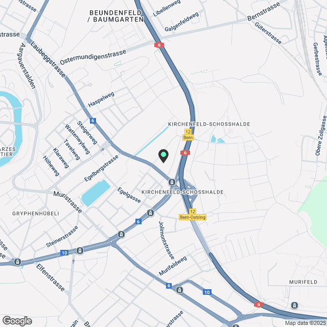 4½ ZI-WOHNUNG IN BERN - ELFENAU/BRUNNADERN, MÖBLIERT, TEMPORÄR - Karte