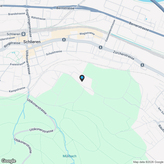 Vier Maisonette Wohnungen in Schlieren - Karte