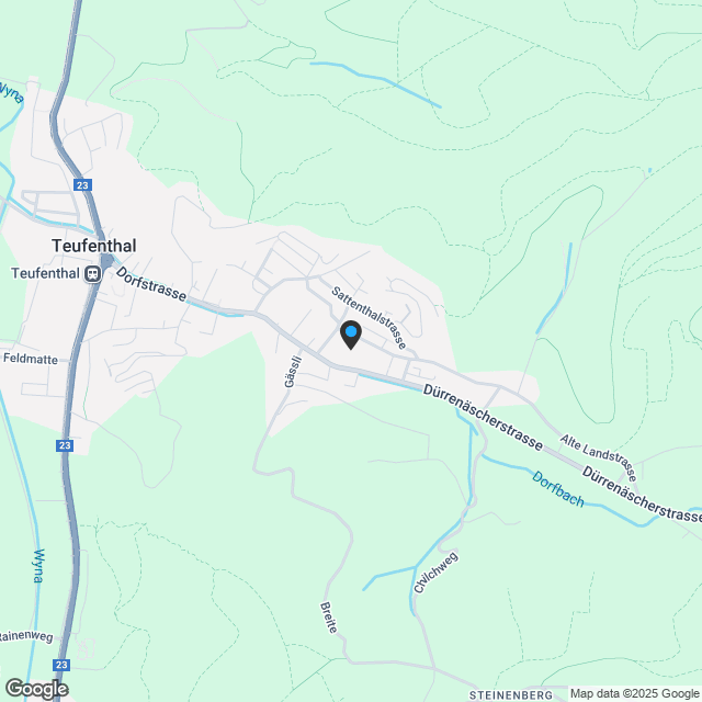 UNICO - Ihr Rückzugsort in Teufenthal - Karte