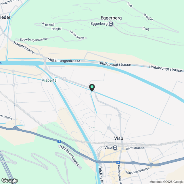 3 ½ Zimmer-Wohnung in Visp mieten - Karte