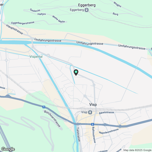 2 ½ Zimmer-Wohnung in Visp mieten - Karte