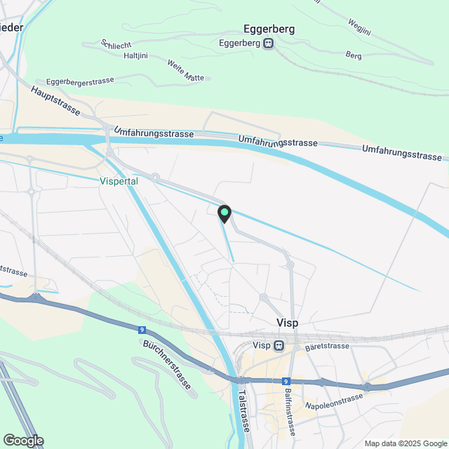 2 ½ Zimmer-Wohnung in Visp mieten - Karte