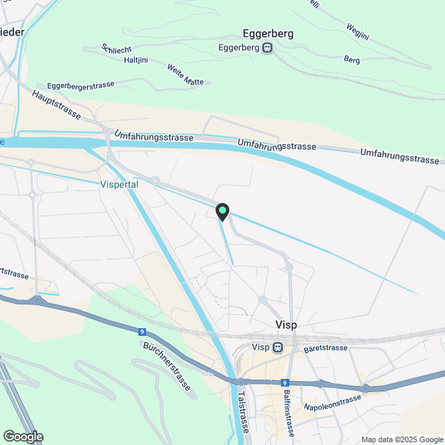 3 ½ Zimmer-Wohnung in Visp mieten - Karte