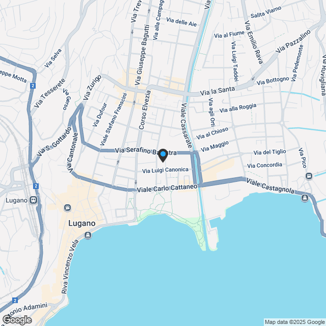3.5 locali a Lugano Centro - Nuova recentissima edificazione - Karte
