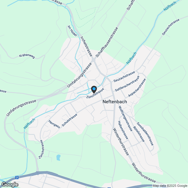 "zum Näfbach" - Mein Zuhause in Neftenbach - Karte