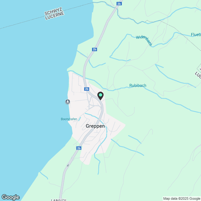 2 ½ Zimmer-Wohnung in Greppen mieten - Karte