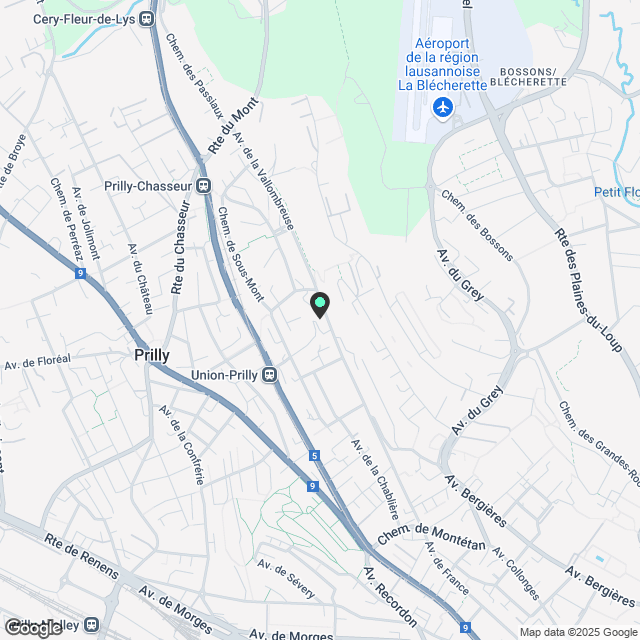 3.5 pièces NEUF avec deux balcons - Vallombreuse 55 - Karte