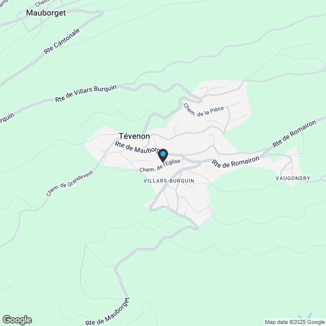Villa individuelle 5.5 pièces à Villars-Burquin - Karte