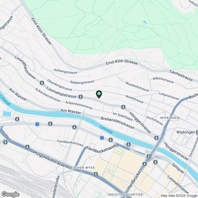 SCALA - Erstvermietung in Zürich-Wipkingen - Karte