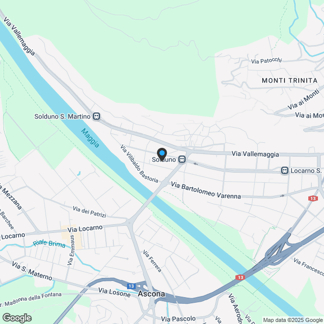 LOCARNO - generoso 2,5 con grande terrazza - Karte