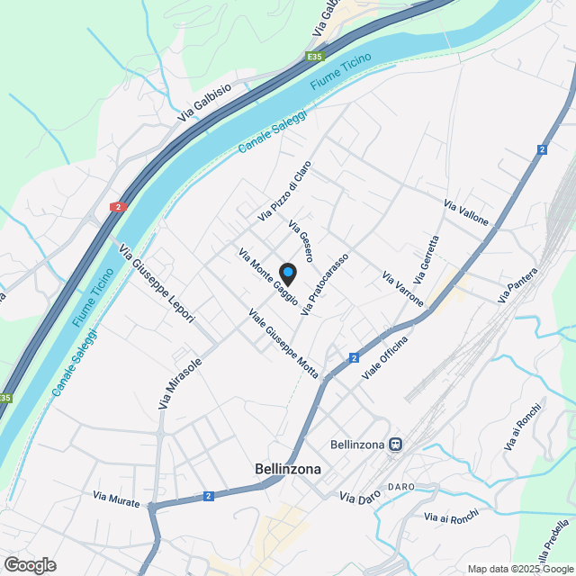 3 ½ Zimmer-Wohnung in Bellinzona kaufen - Karte