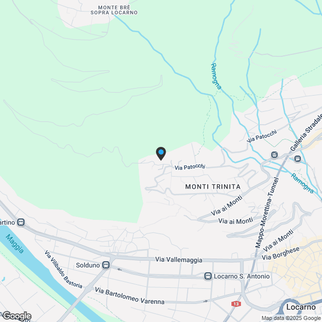 Porta al Paradiso - Locarno Monti - 4.5-Zimmer-Wohnung 2. OG (W10) - Karte
