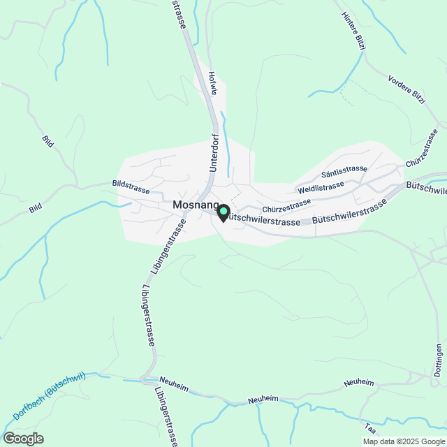 4 ½ Zimmer-Attikawohnung in Mosnang mieten - Karte