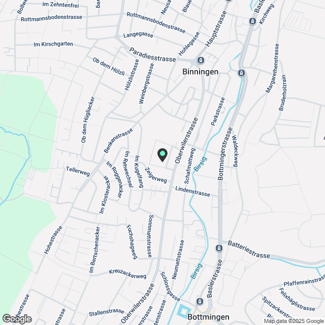 3 1/2-Zimmer-Wohnung / Xaver-Areal, Binningen - Karte
