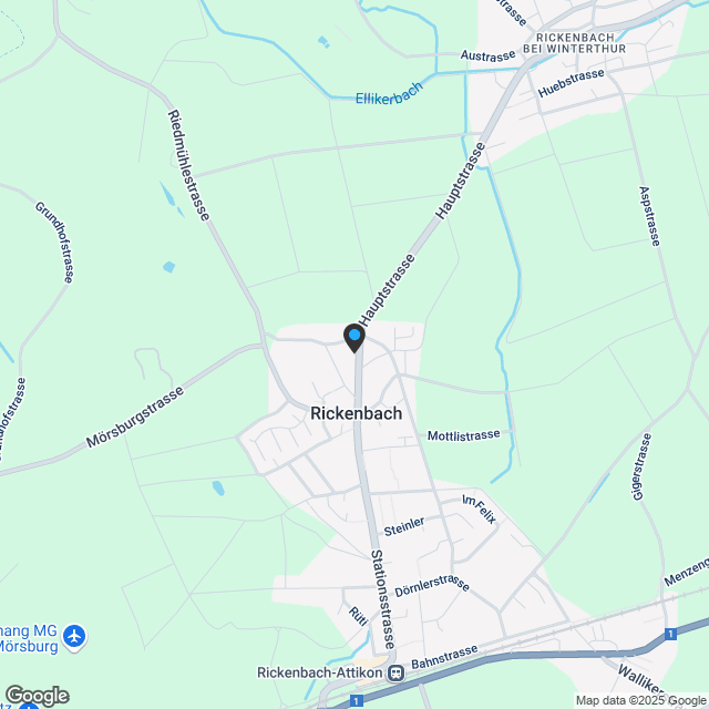 4 ½ Zi-Wohnungen Hofwisen, Rickenbach Sulz - Karte
