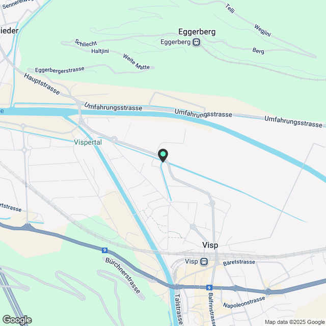 3 ½ Zimmer-Wohnung in Visp mieten - Karte