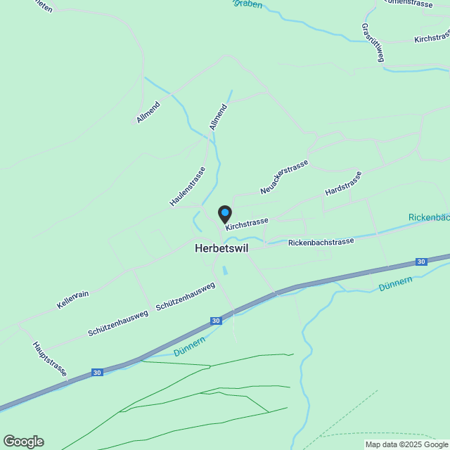 Wohnen im Naturpark Thal - Karte
