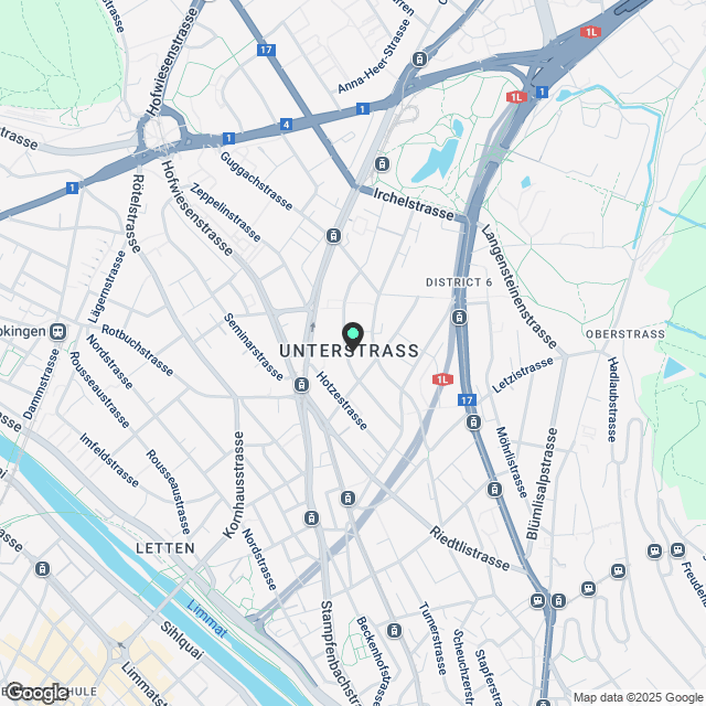 Neubau: Topmoderne 3.5-Zimmerwohnungen nähe Schaffhauserplatz - Karte