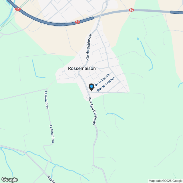 Wohnung | 2842, Rossemaison - Karte