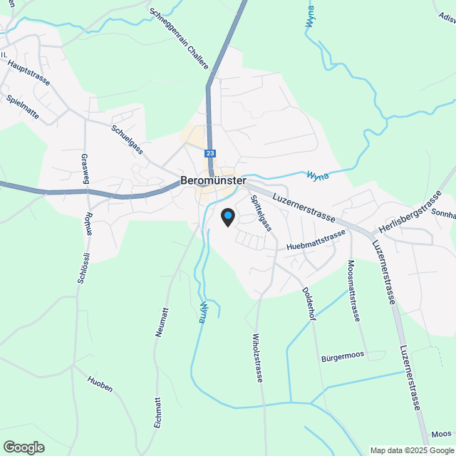 6.48 | Moderne 3.5-Attikawohnung in Beromünster - Karte